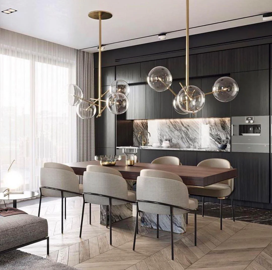 Lustra Chandelier LED Clear Crystal - Image 6