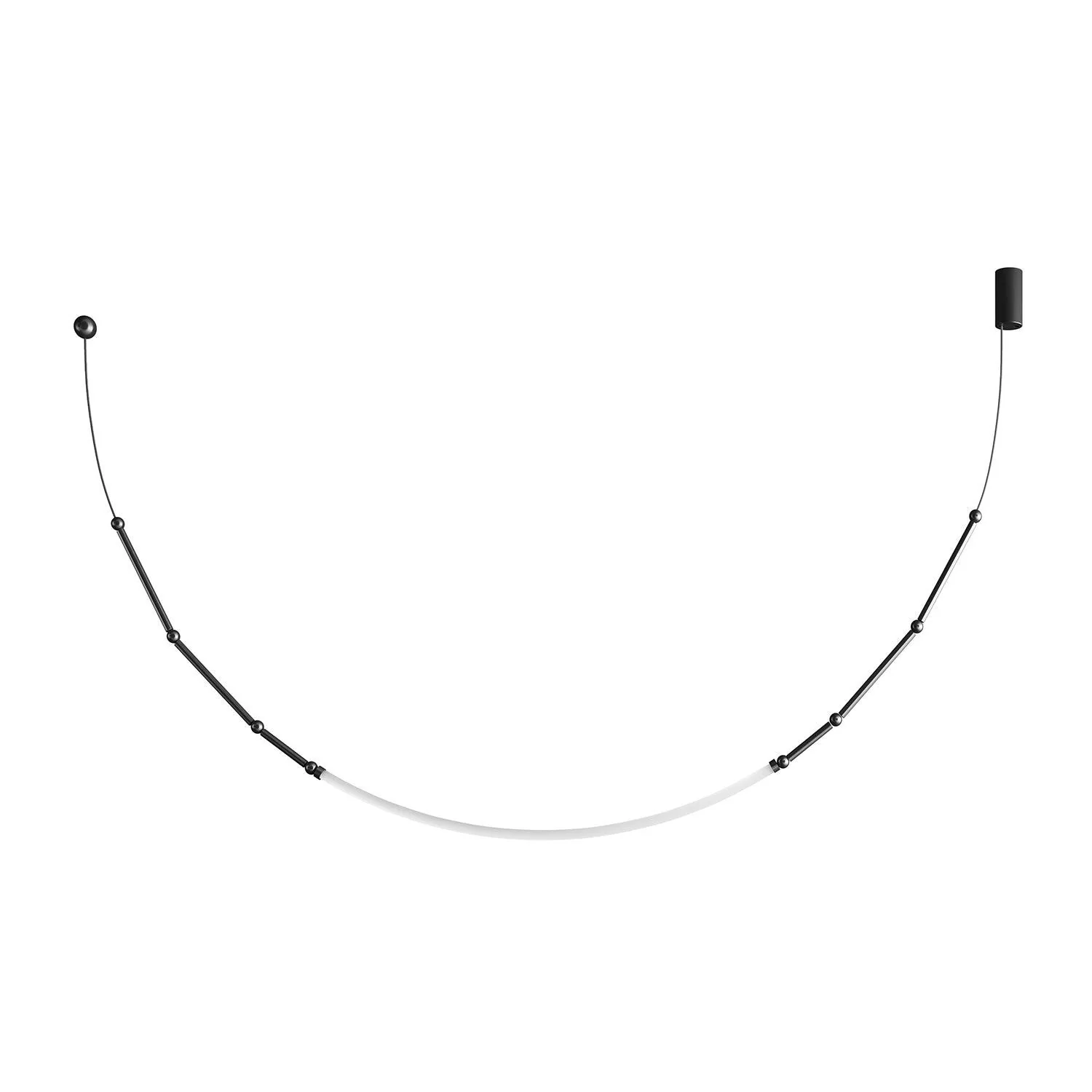 Lustra Chandelier Leda LED Flexible Modern Sculptural - Image 13