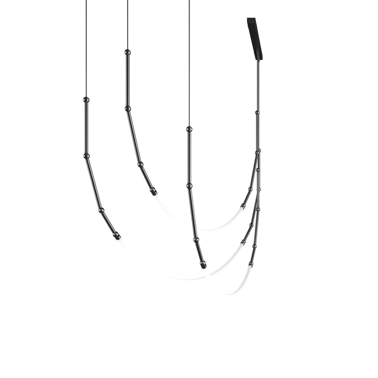 Lustra Chandelier Leda LED Flexible Modern Sculptural - Image 32