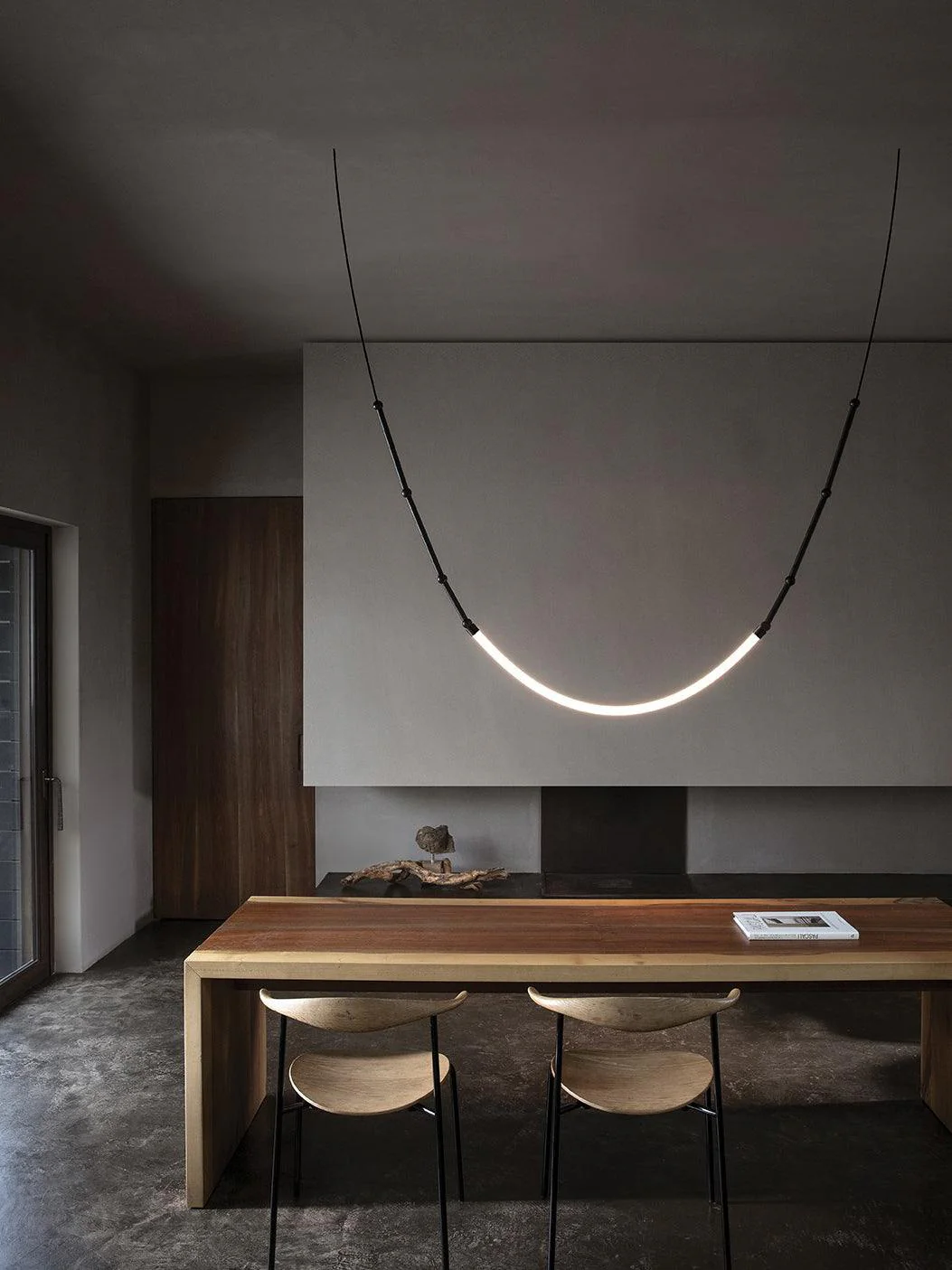 Lustra Chandelier Leda LED Flexible Modern Sculptural - Image 34