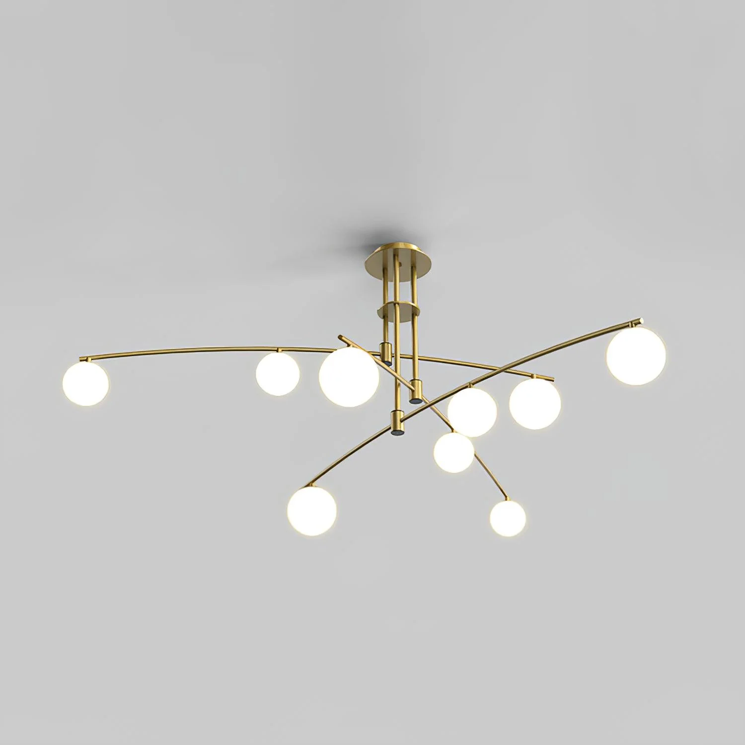 Lustra Chandelier Long Arm Modern 6-Light - Image 22