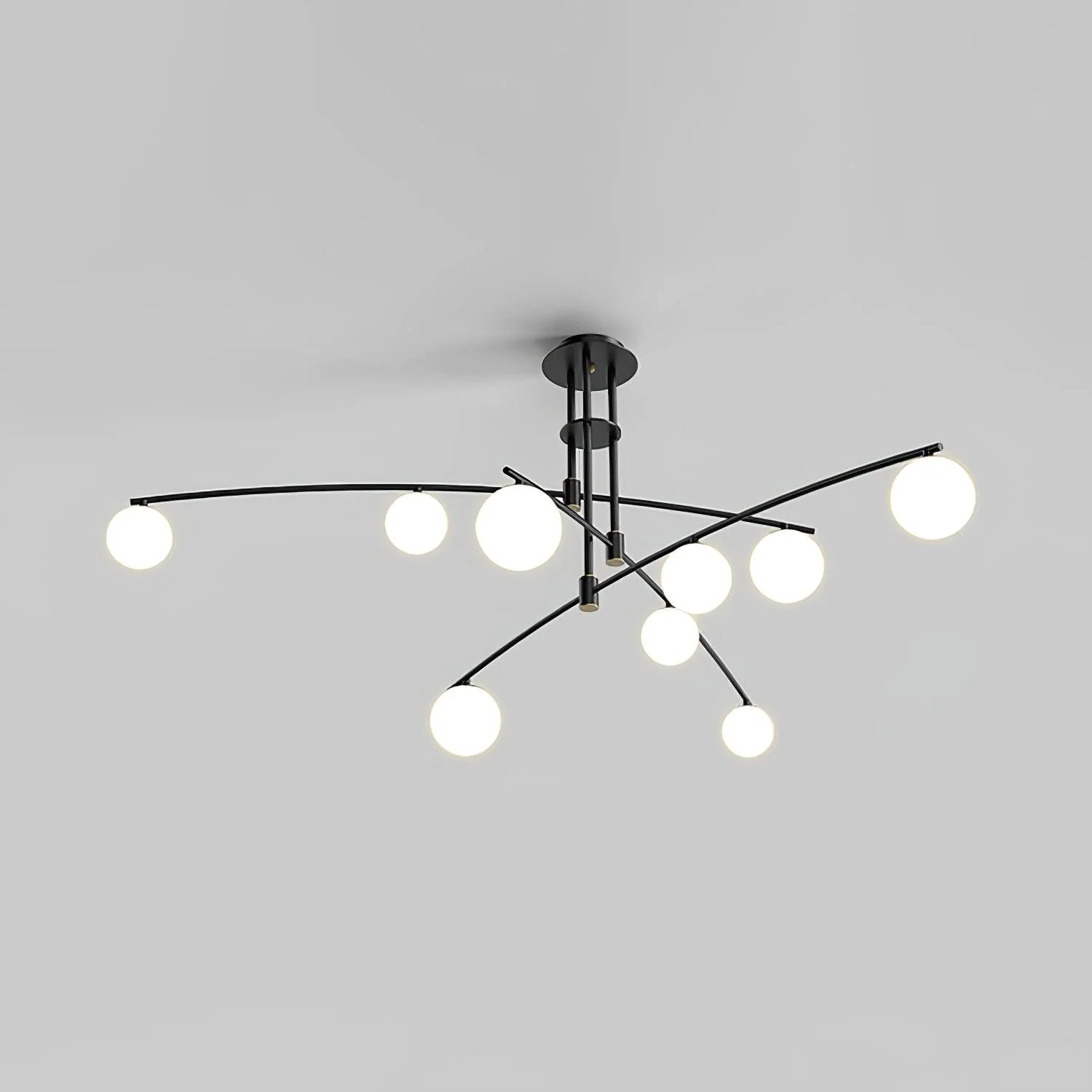 Lustra Chandelier Long Arm Modern 6-Light - Image 24