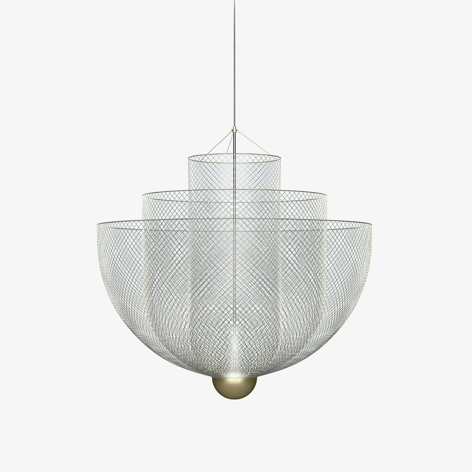 Lustra Chandelier Meshmatics Hanging Radiant