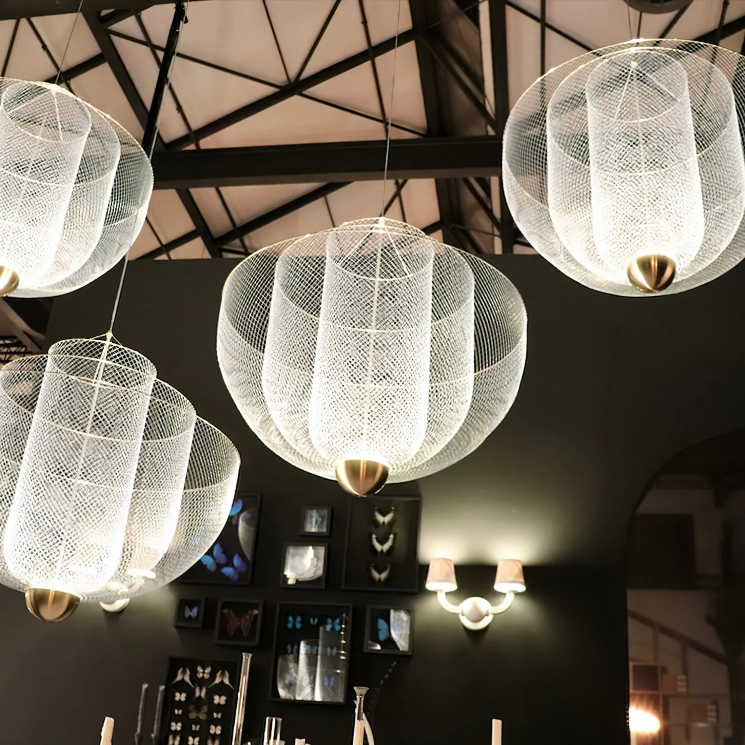 Lustra Chandelier Meshmatics Hanging Radiant - Image 60