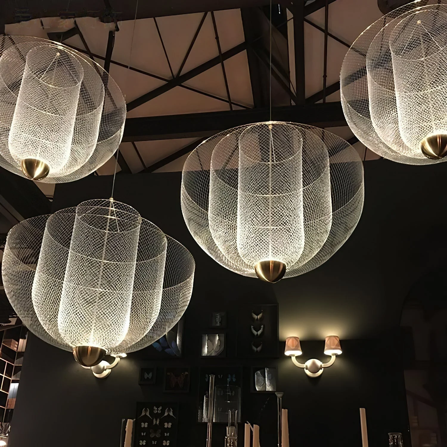 Lustra Chandelier Meshmatics Hanging Radiant - Image 82