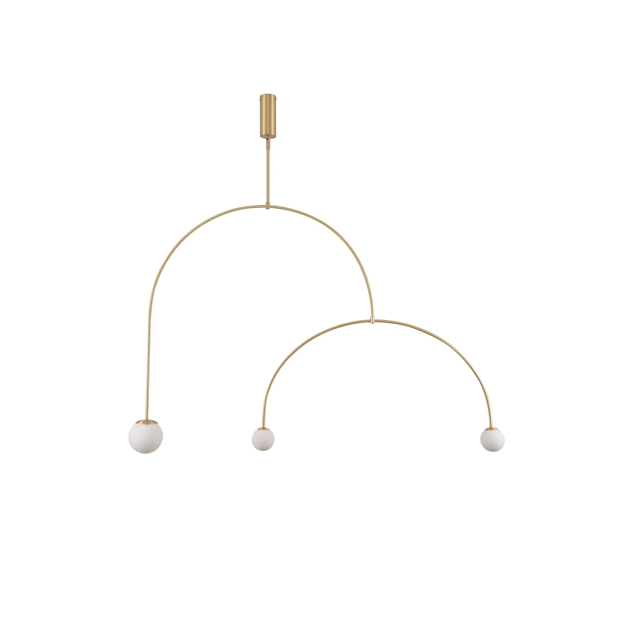 Lustra Chandelier Mobile Black Minimalist - Image 122