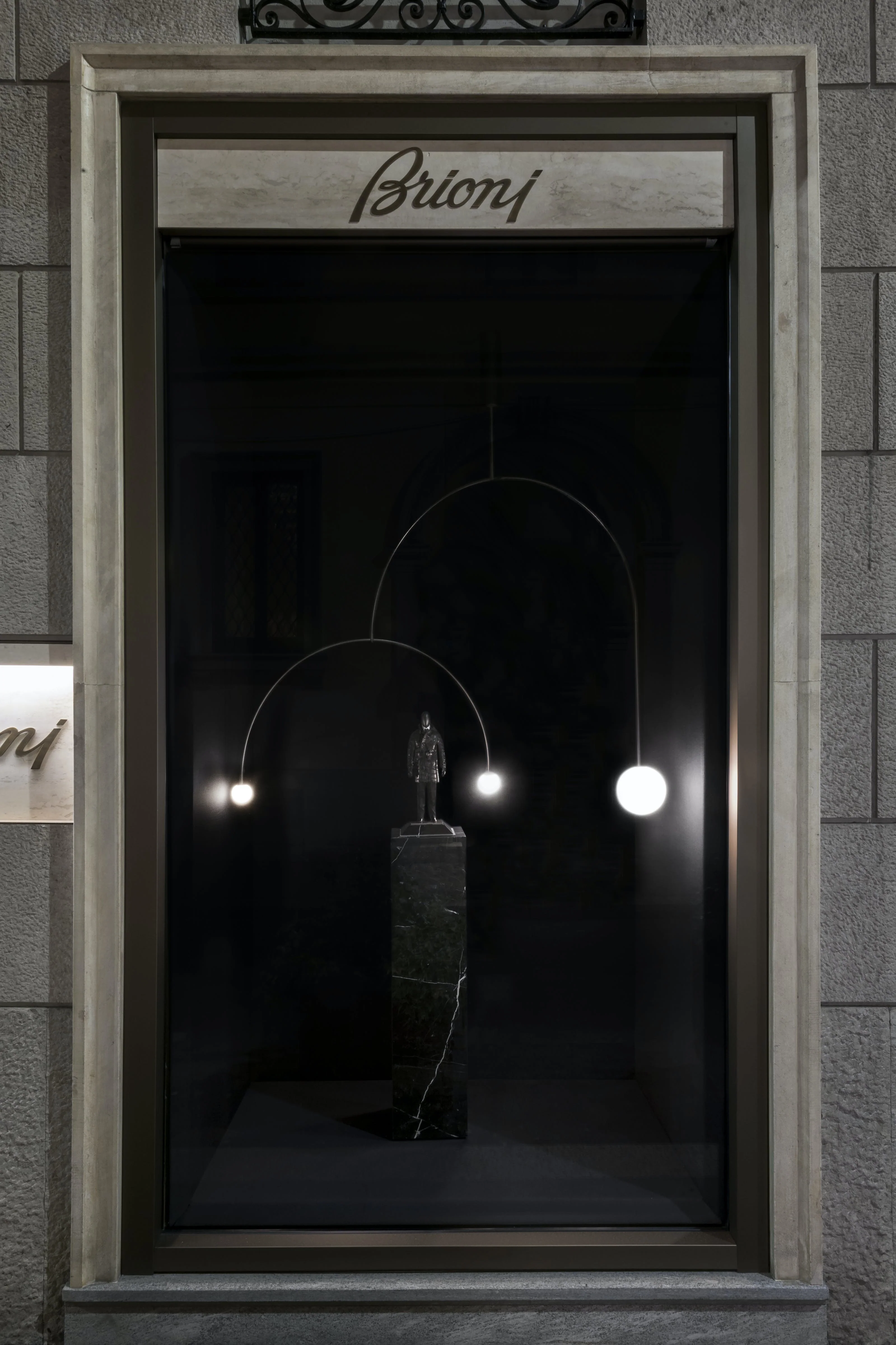 Lustra Chandelier Mobile Black Minimalist - Image 136
