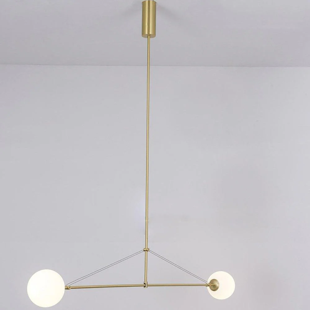 Lustra Chandelier Mobile Black Minimalist - Image 33