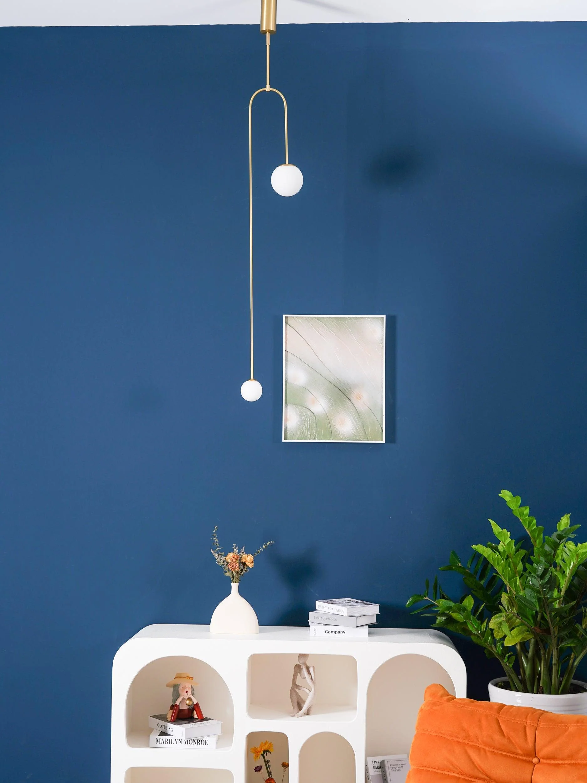 Lustra Chandelier Mobile Black Minimalist - Image 64