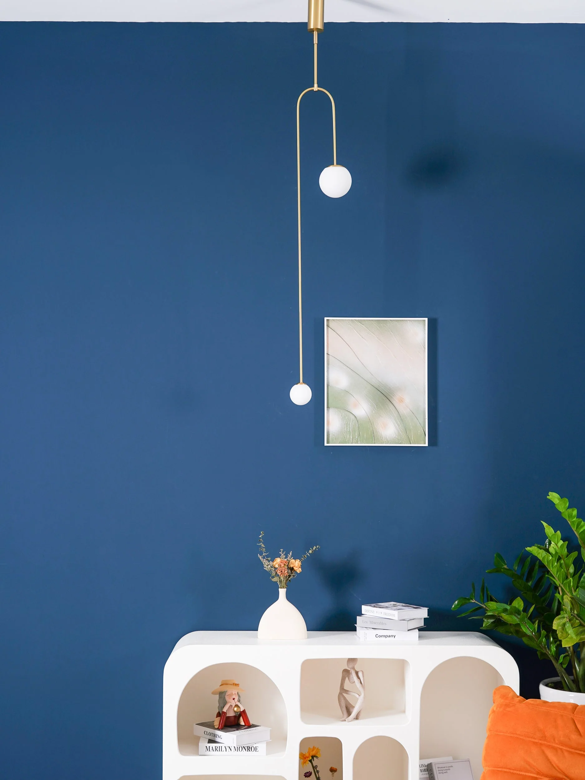 Lustra Chandelier Mobile Black Minimalist - Image 9