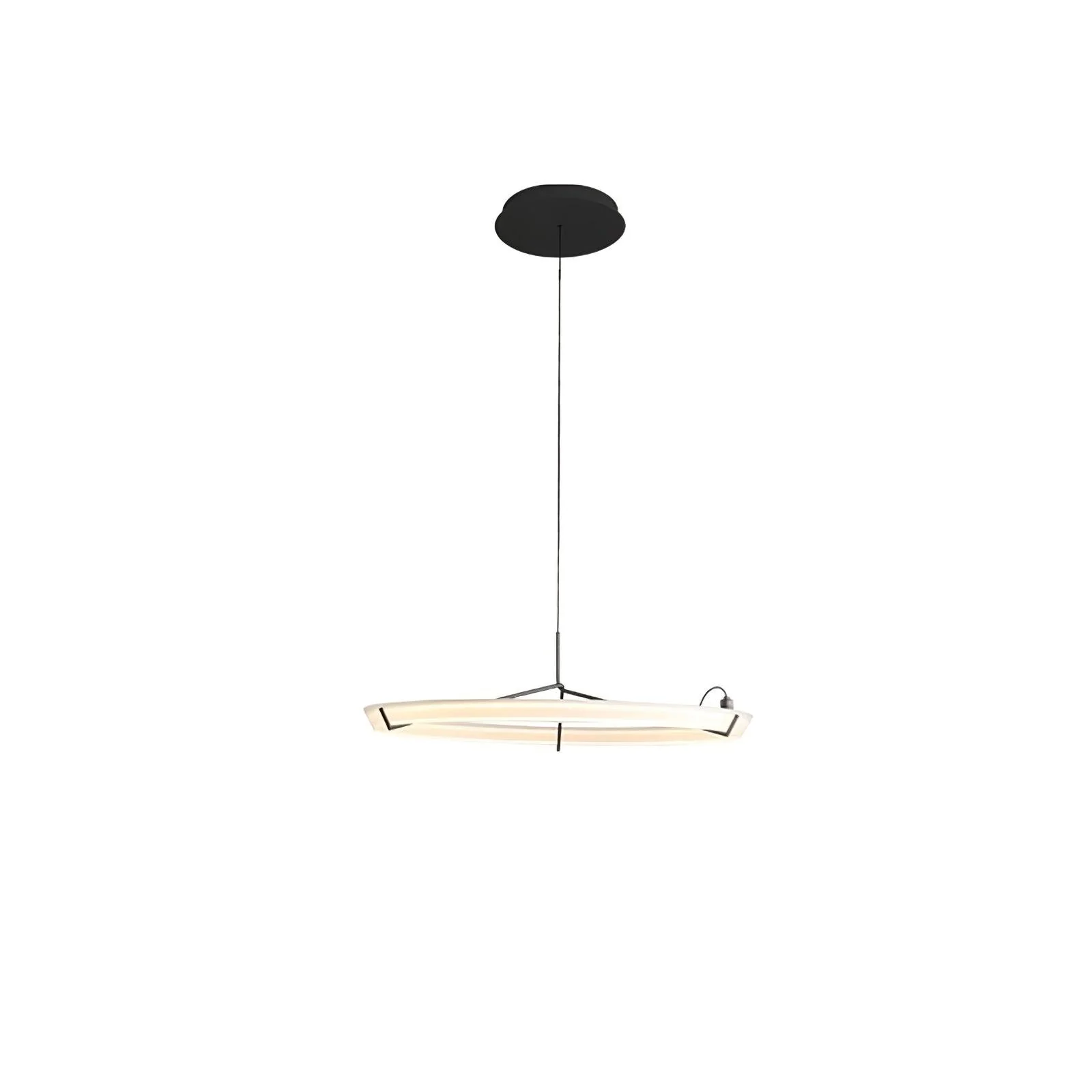 Lustra Chandelier Modern Stainless Steel Ring - Image 41