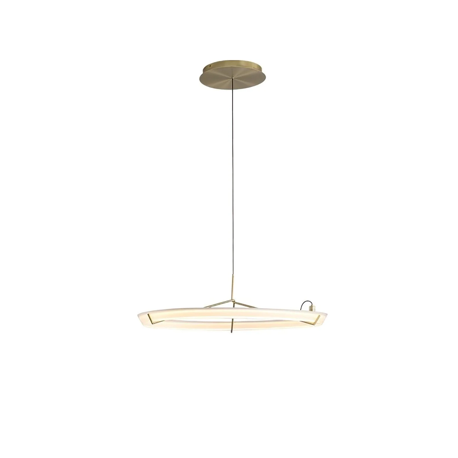 Lustra Chandelier Modern Stainless Steel Ring - Image 42