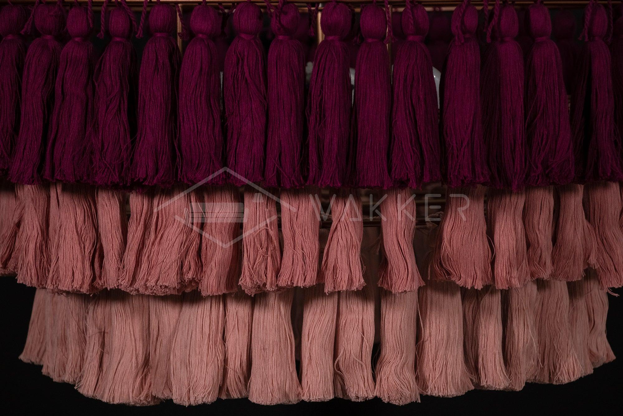 Lustra Chandelier Pink Bohemian Chic - Image 34