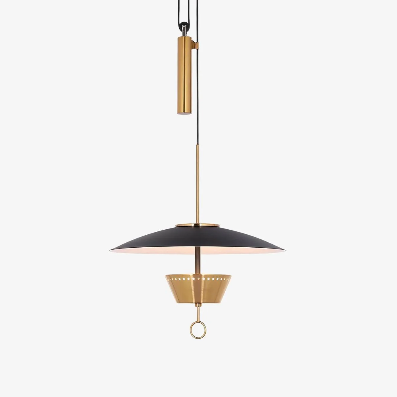 Lustra Chandelier Retro Brass