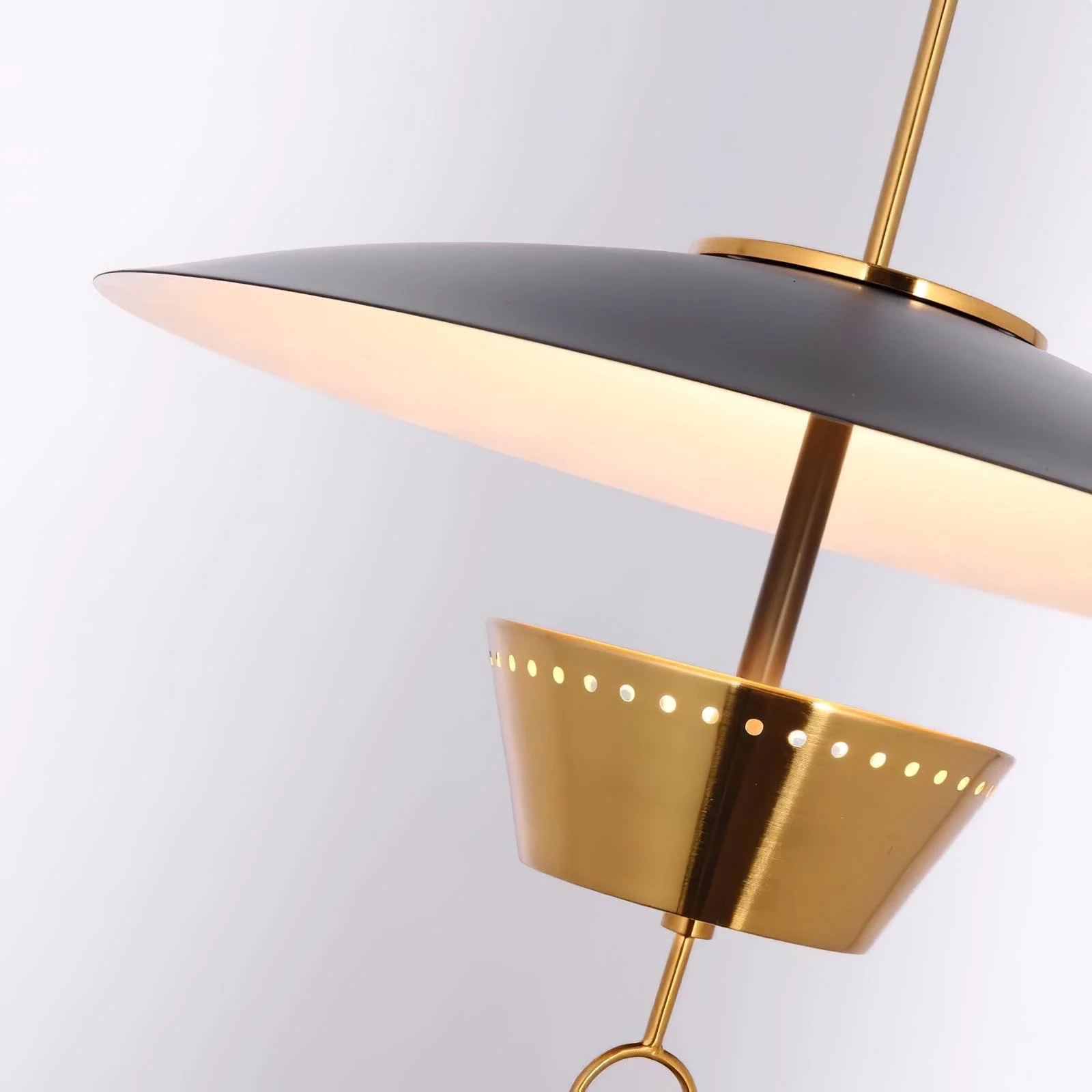 Lustra Chandelier Retro Brass - Image 10