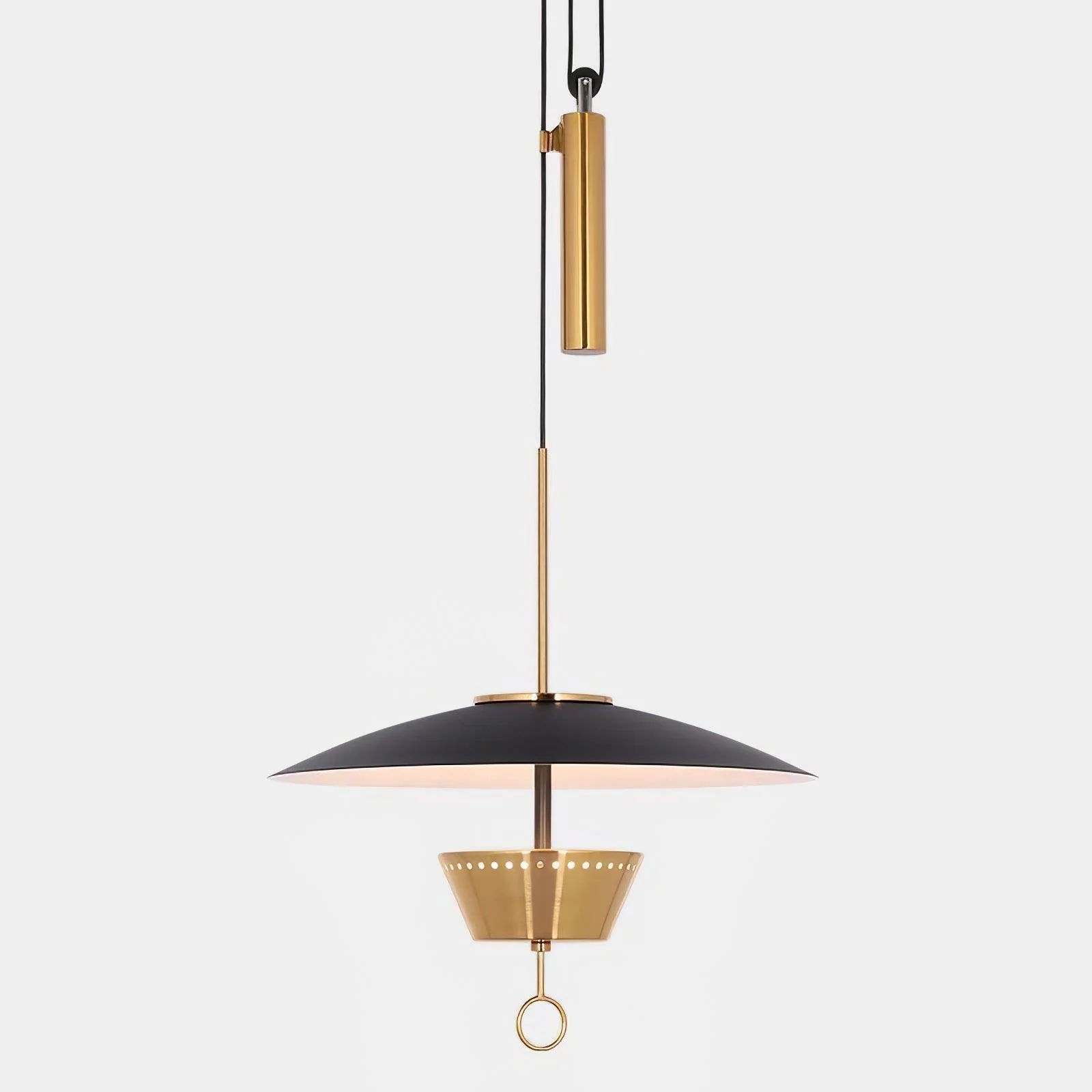 Lustra Chandelier Retro Brass - Image 11
