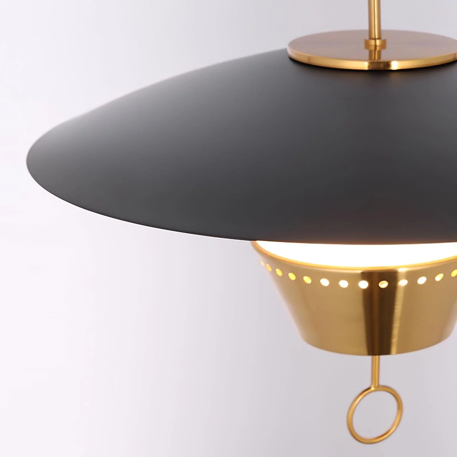 Lustra Chandelier Retro Brass - Image 8