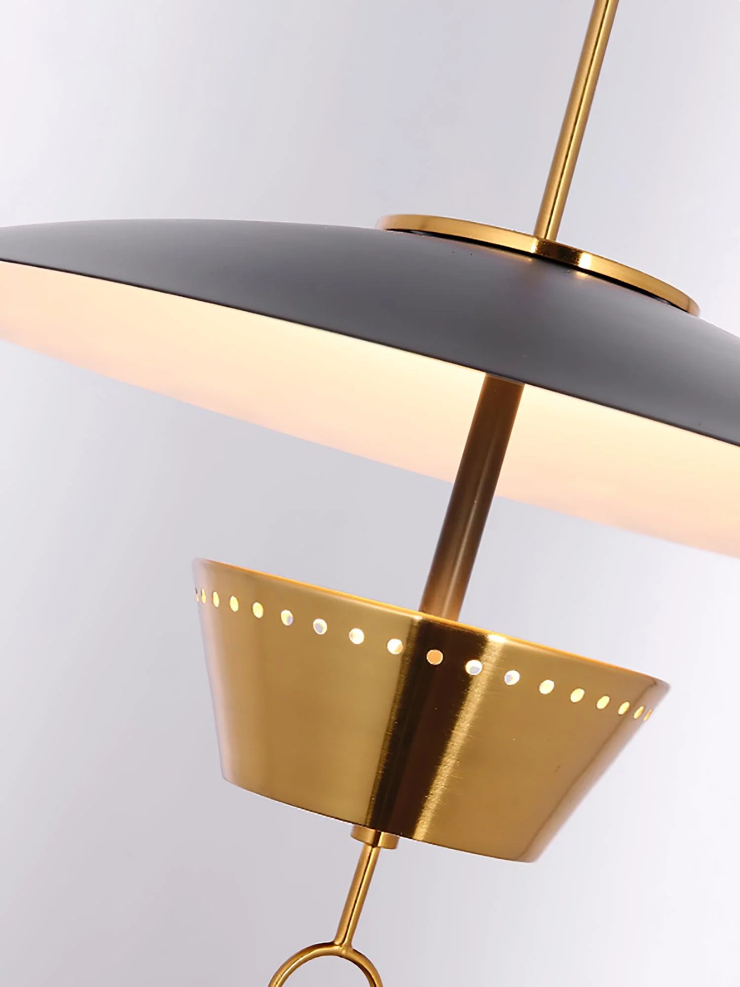 Lustra Chandelier Retro Brass - Image 9