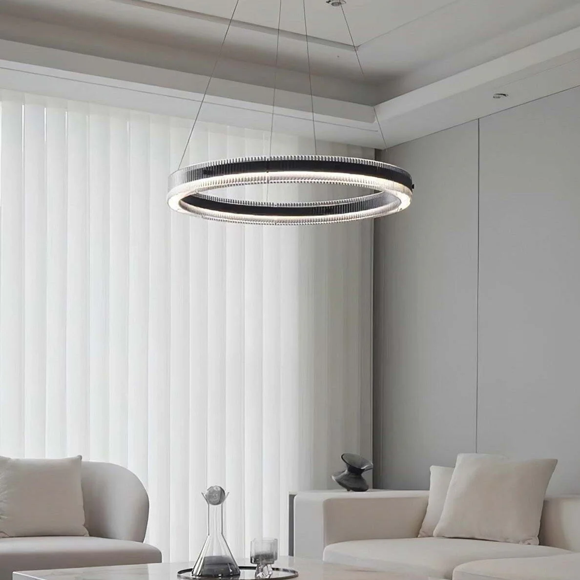 Lustra Chandelier Ring Minimalist LED - Image 15