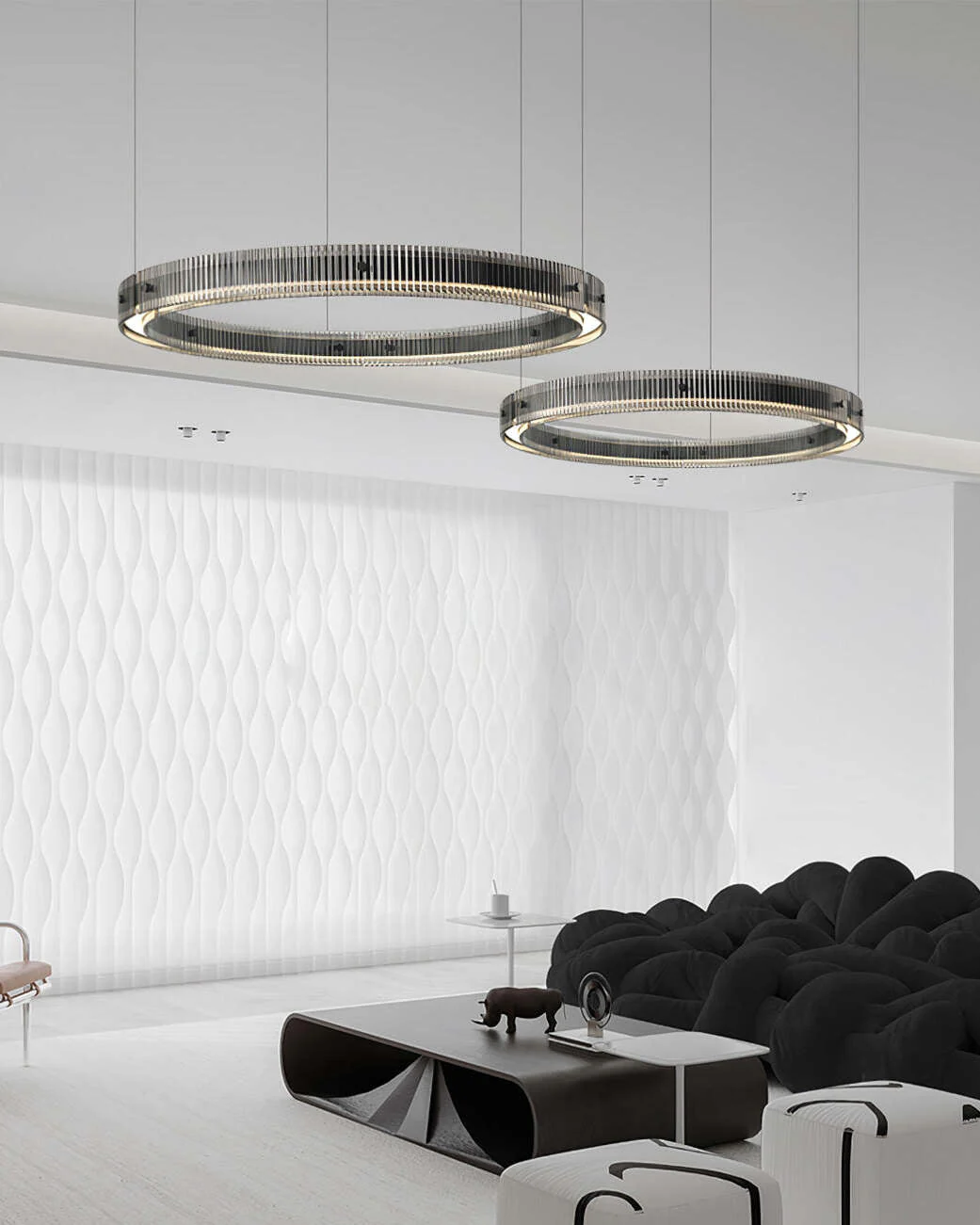 Lustra Chandelier Ring Minimalist LED - Image 24