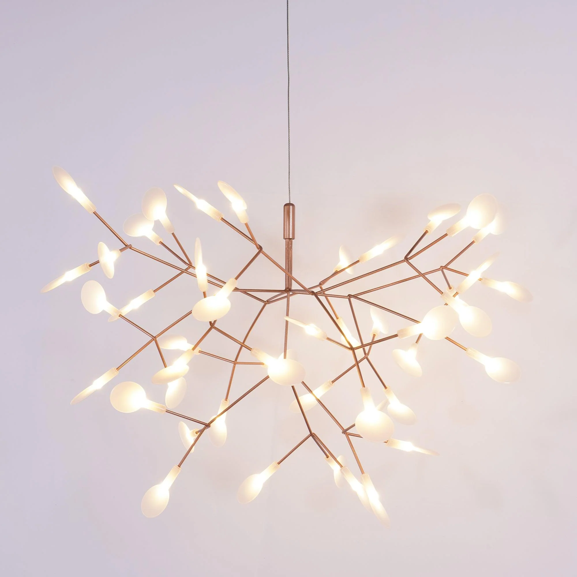 Lustra Chandelier Rose Gold Firefly LED Branch - Image 10