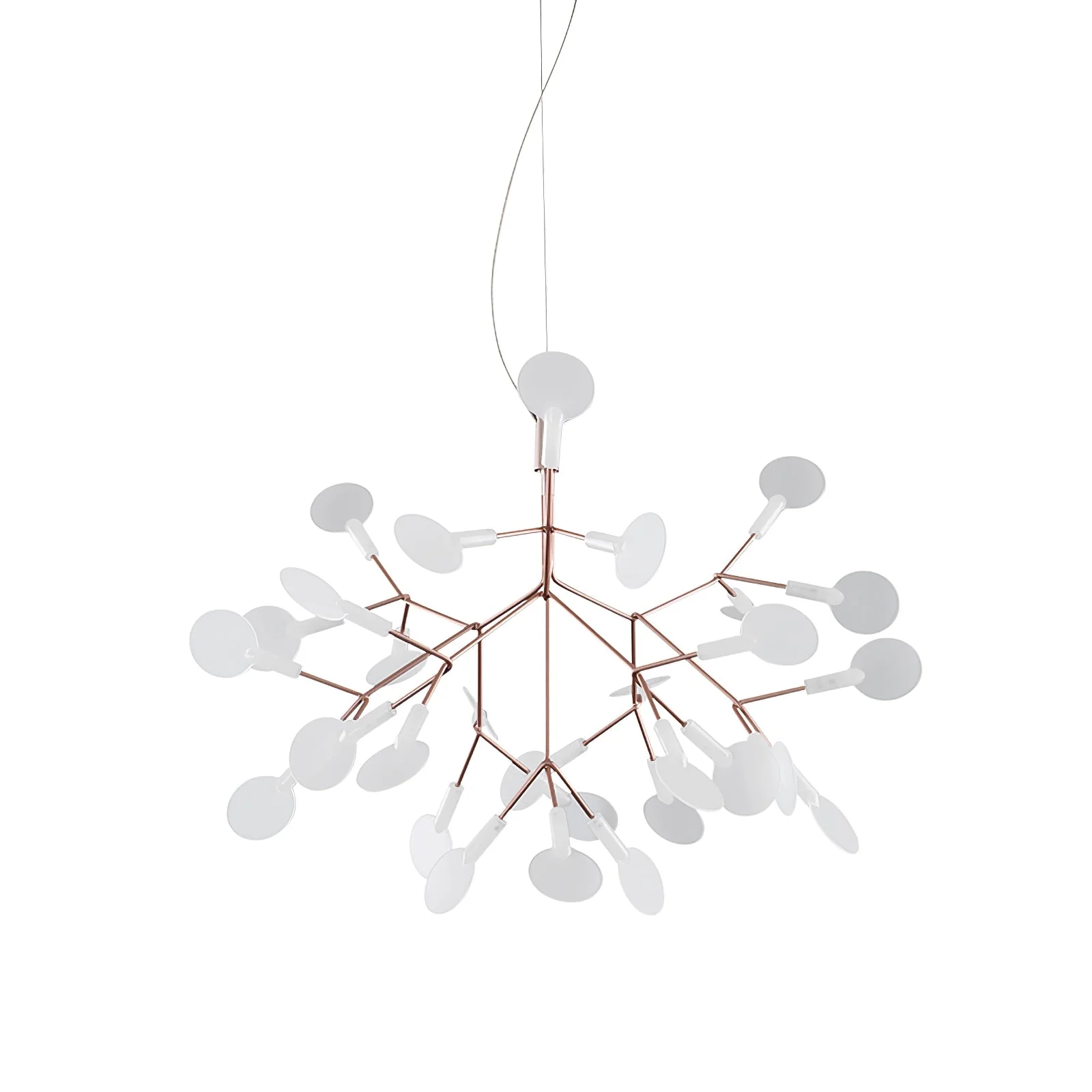 Lustra Chandelier Rose Gold Firefly LED Branch - Image 29