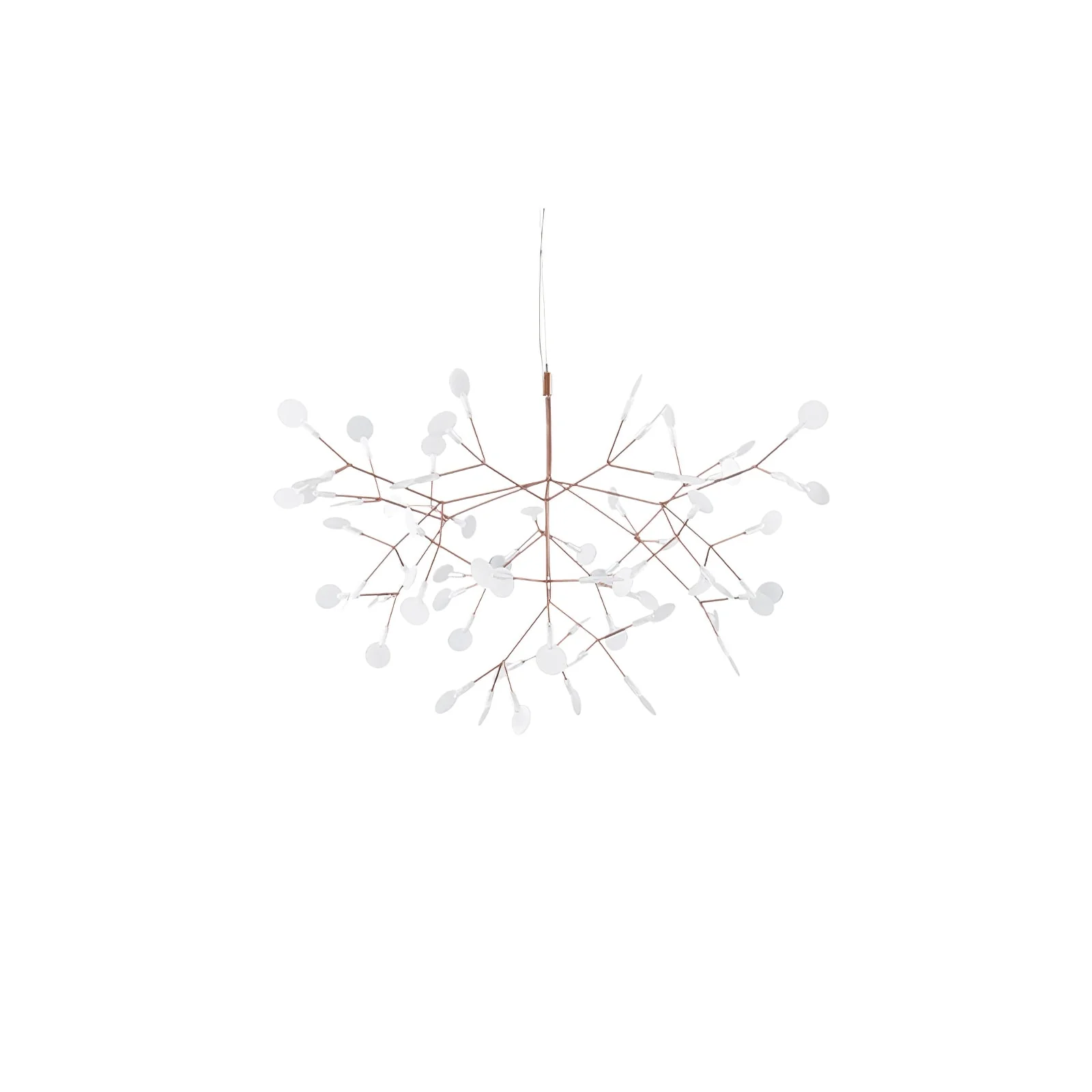 Lustra Chandelier Rose Gold Firefly LED Branch - Image 36