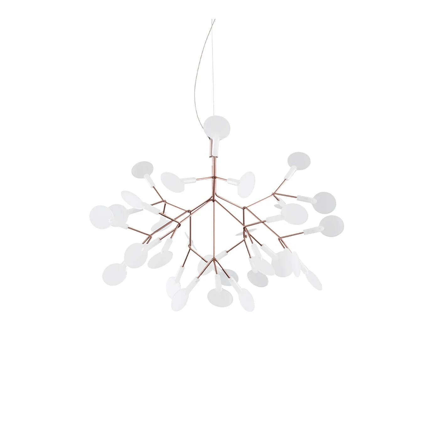 Lustra Chandelier Rose Gold Firefly LED Branch - Image 43
