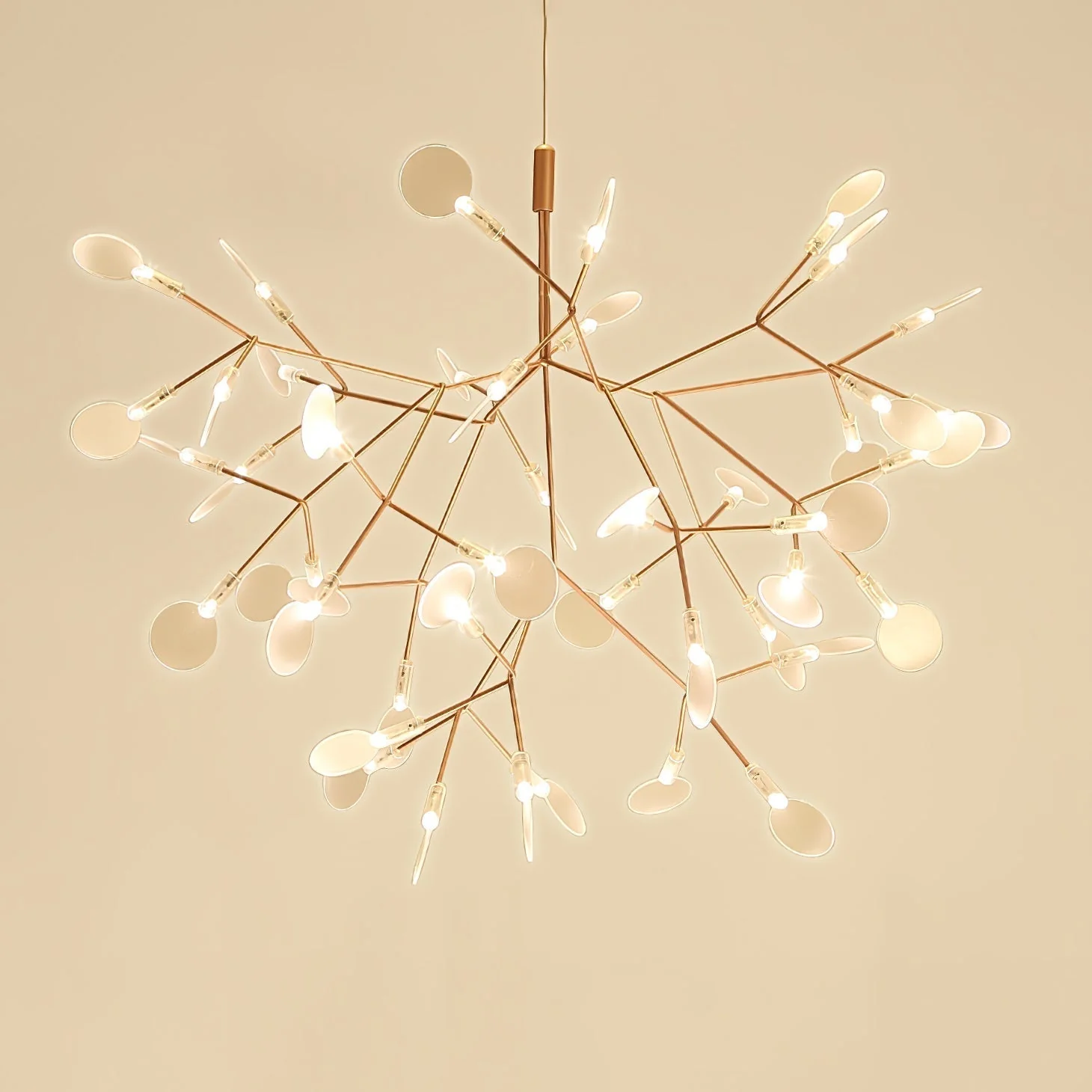 Lustra Chandelier Rose Gold Firefly LED Branch - Image 48