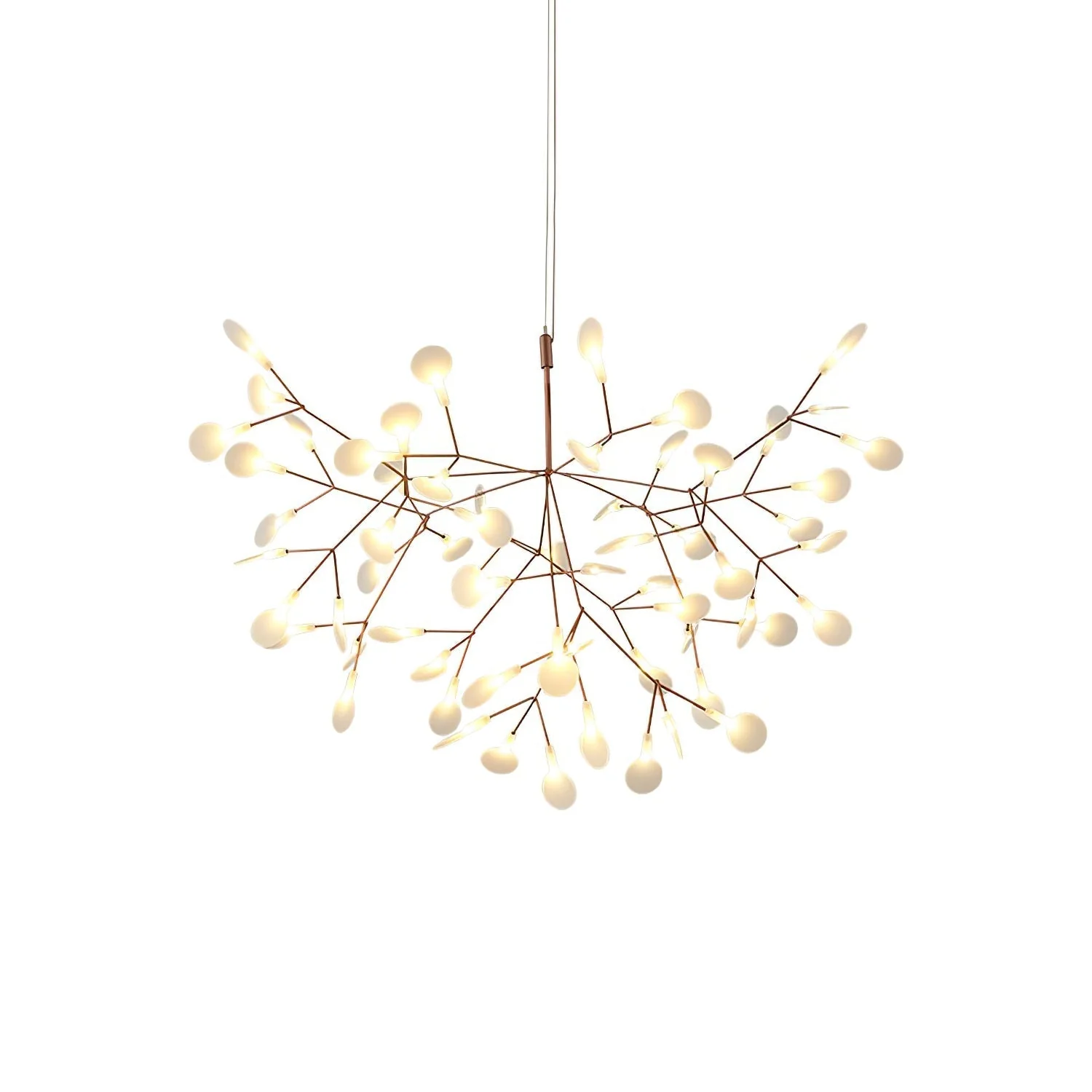 Lustra Chandelier Rose Gold Firefly LED Branch - Image 54