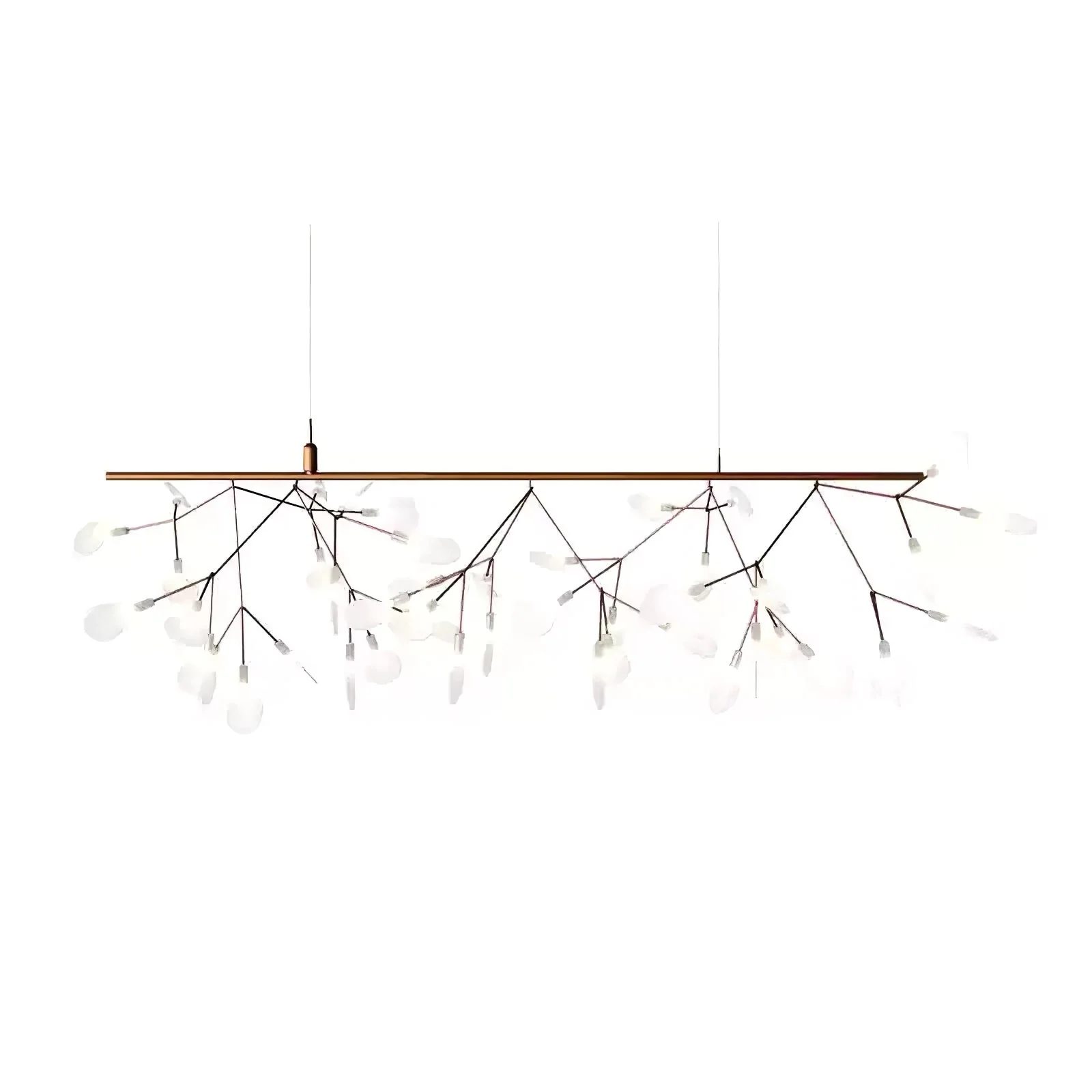 Lustra Chandelier Rose Gold Firefly LED Branch - Image 62
