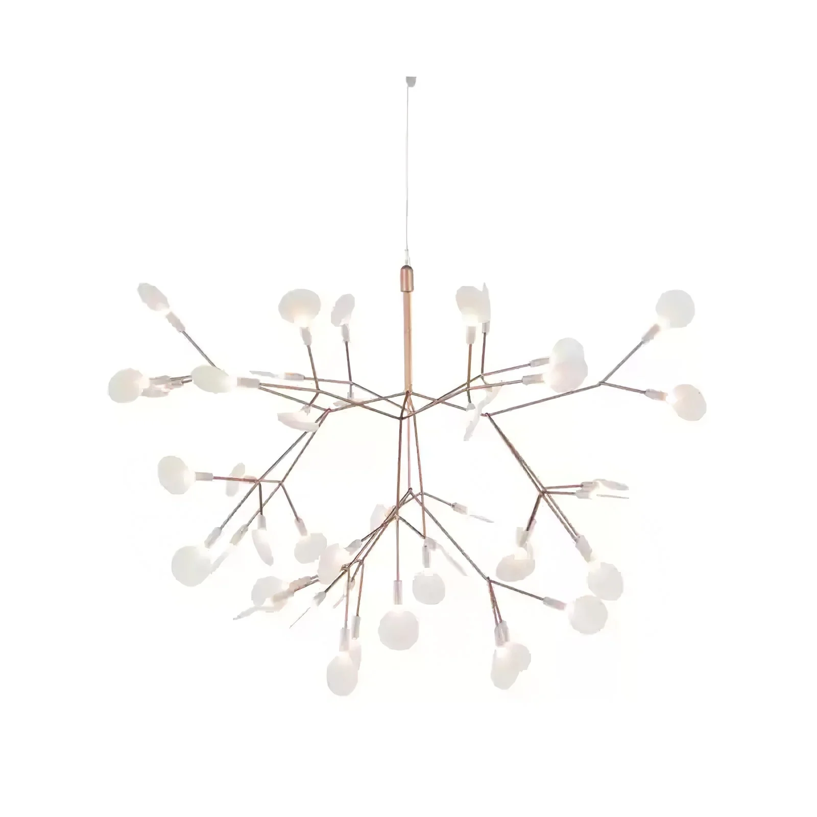 Lustra Chandelier Rose Gold Firefly LED Branch - Image 64
