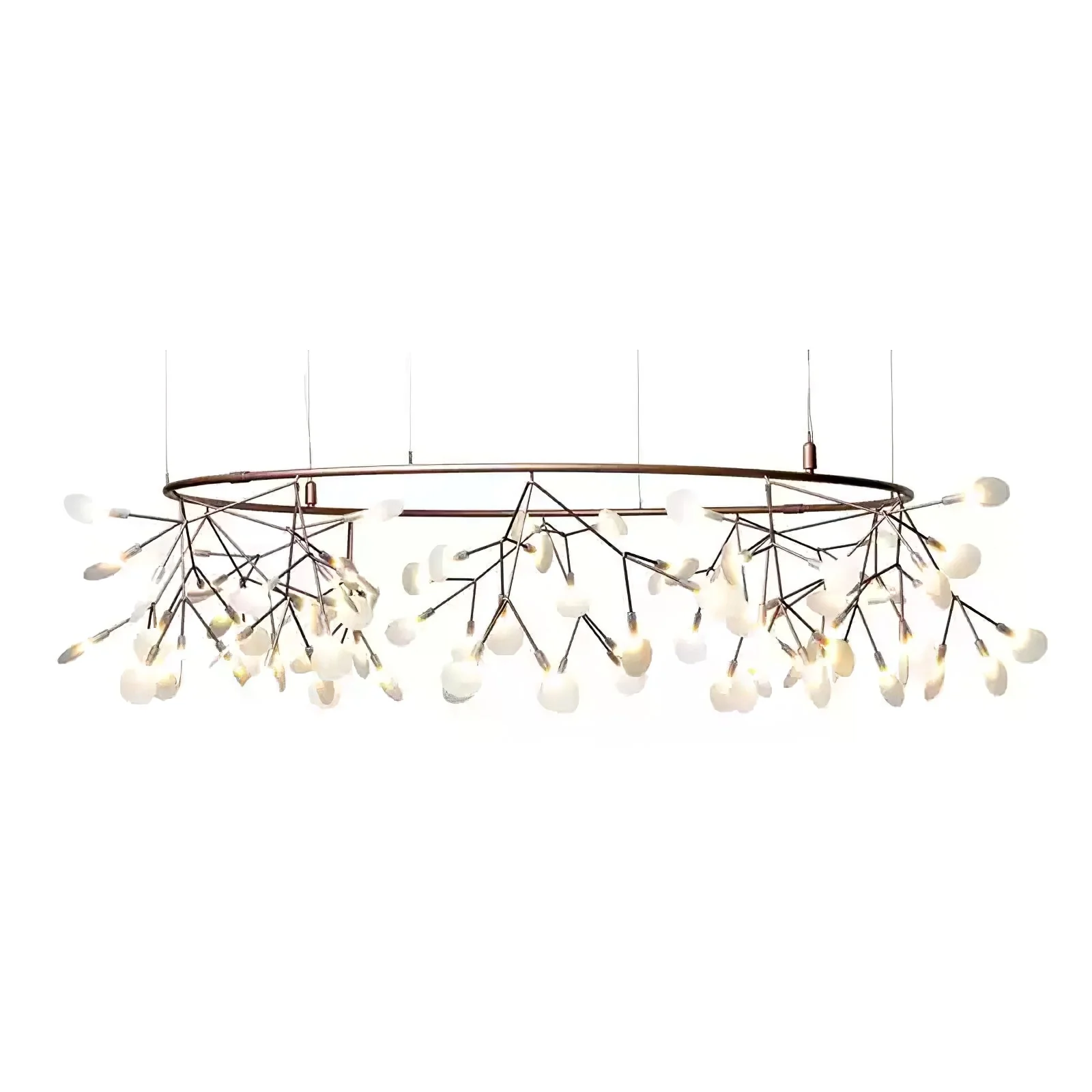 Lustra Chandelier Rose Gold Firefly LED Branch - Image 68