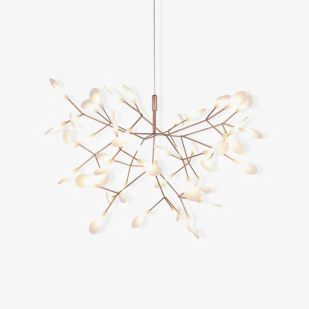 Lustra Chandelier Rose Gold Firefly LED Branch - Image 7