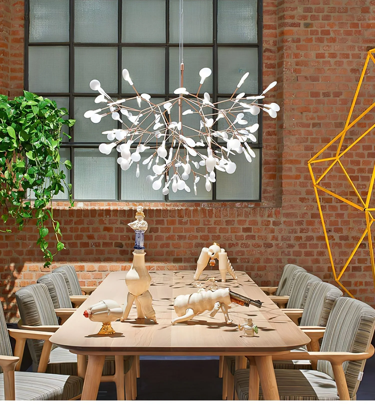 Lustra Chandelier Rose Gold Firefly LED Branch - Image 74