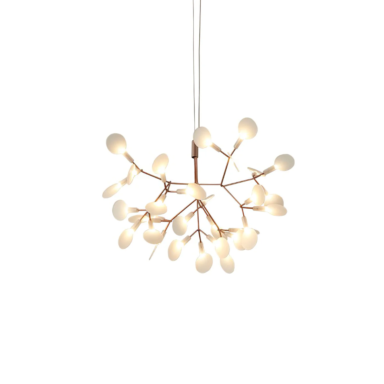 Lustra Chandelier Rose Gold Firefly LED Branch - Image 77