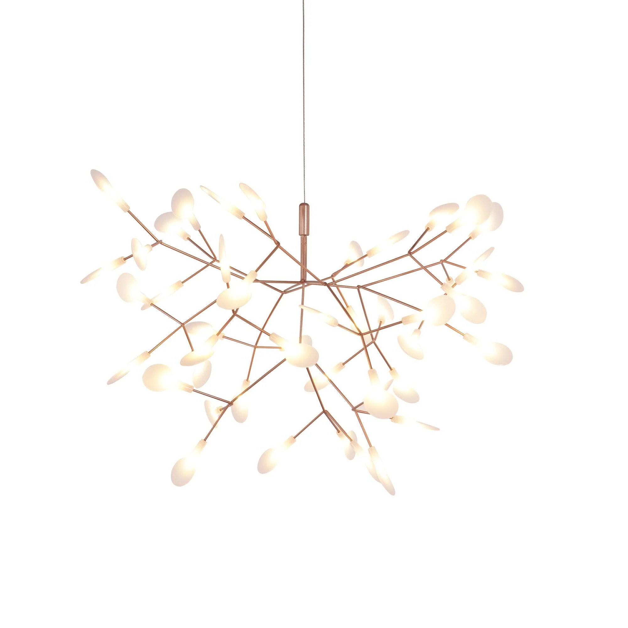 Lustra Chandelier Rose Gold Firefly LED Branch - Image 79