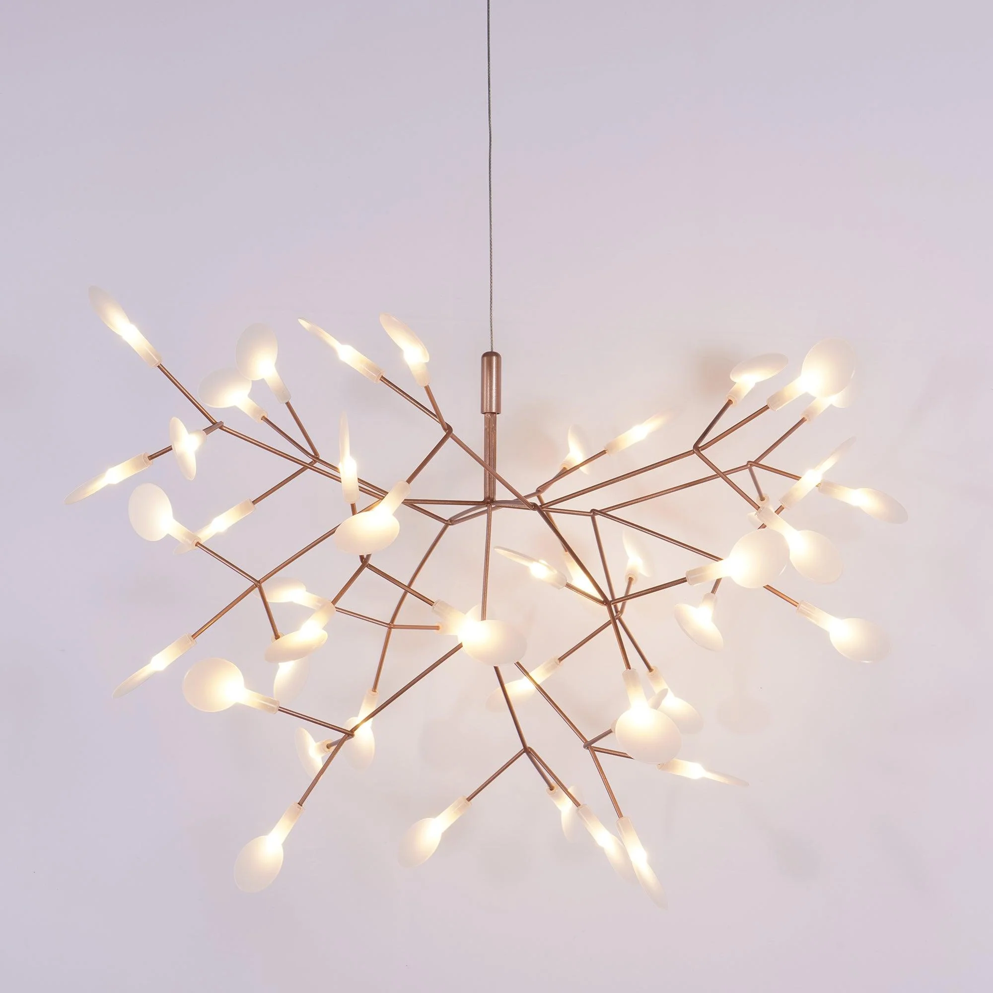Lustra Chandelier Rose Gold Firefly LED Branch - Image 9