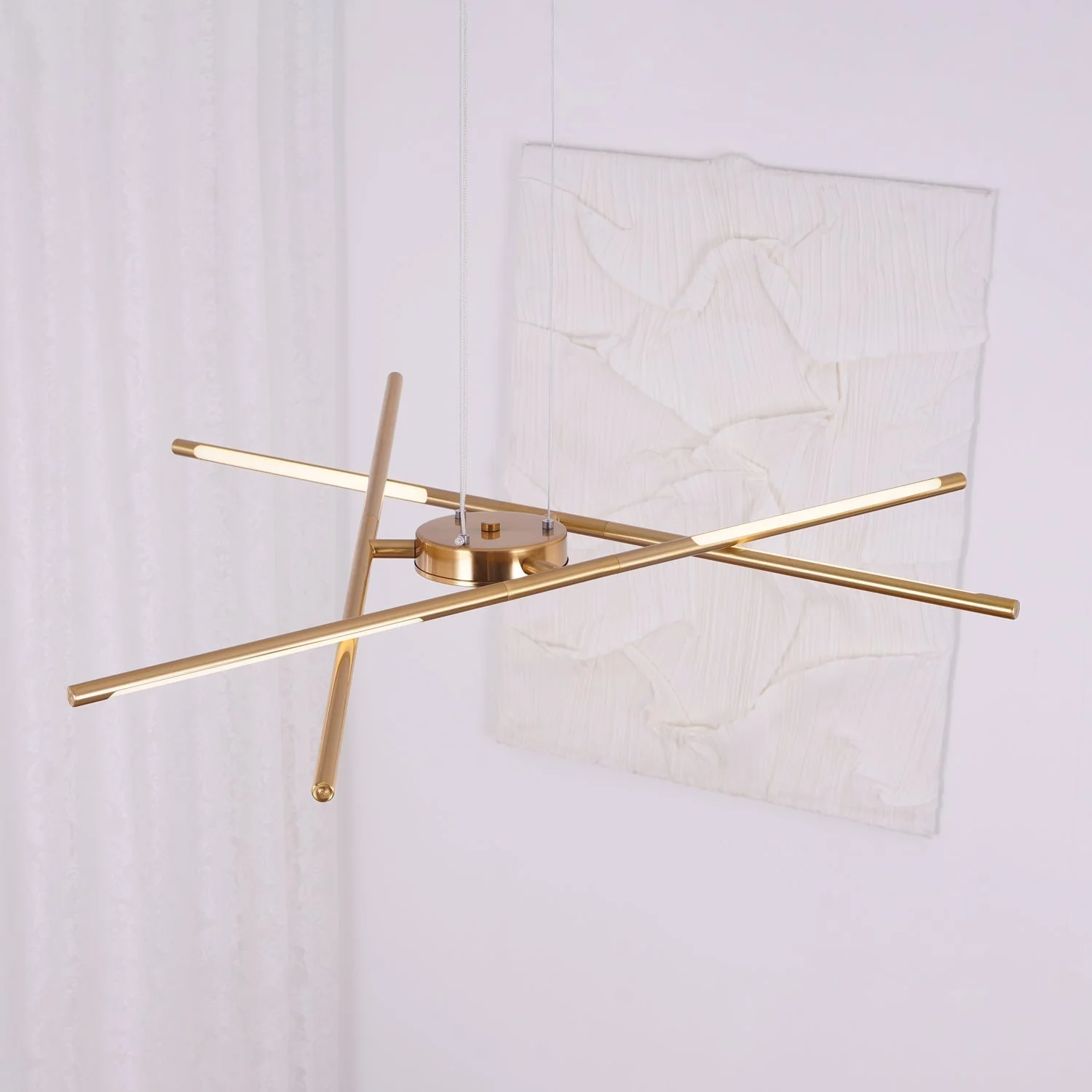 Lustra Chandelier Rotatable LED Modern - Image 28