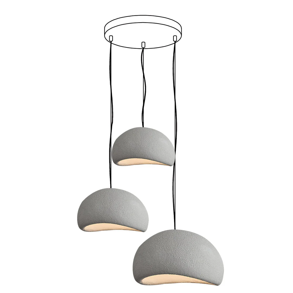Lustra Chandelier Rough Combination Wabi-Sabi - Image 66