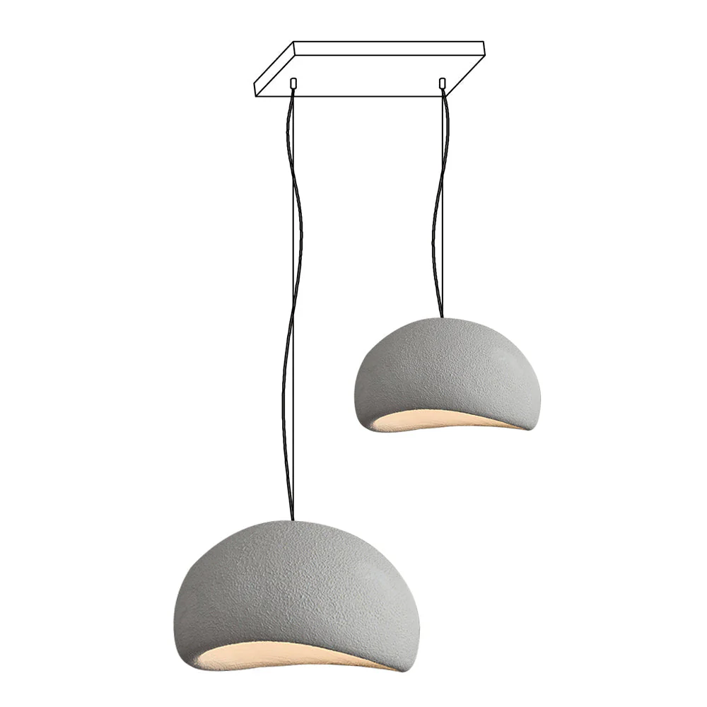 Lustra Chandelier Rough Combination Wabi-Sabi - Image 69
