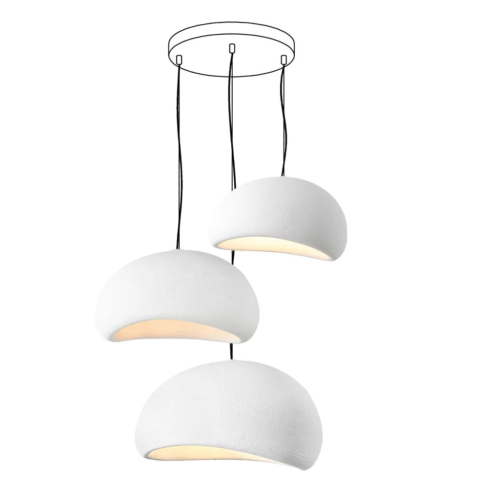 Lustra Chandelier Rough Combination Wabi-Sabi - Image 85