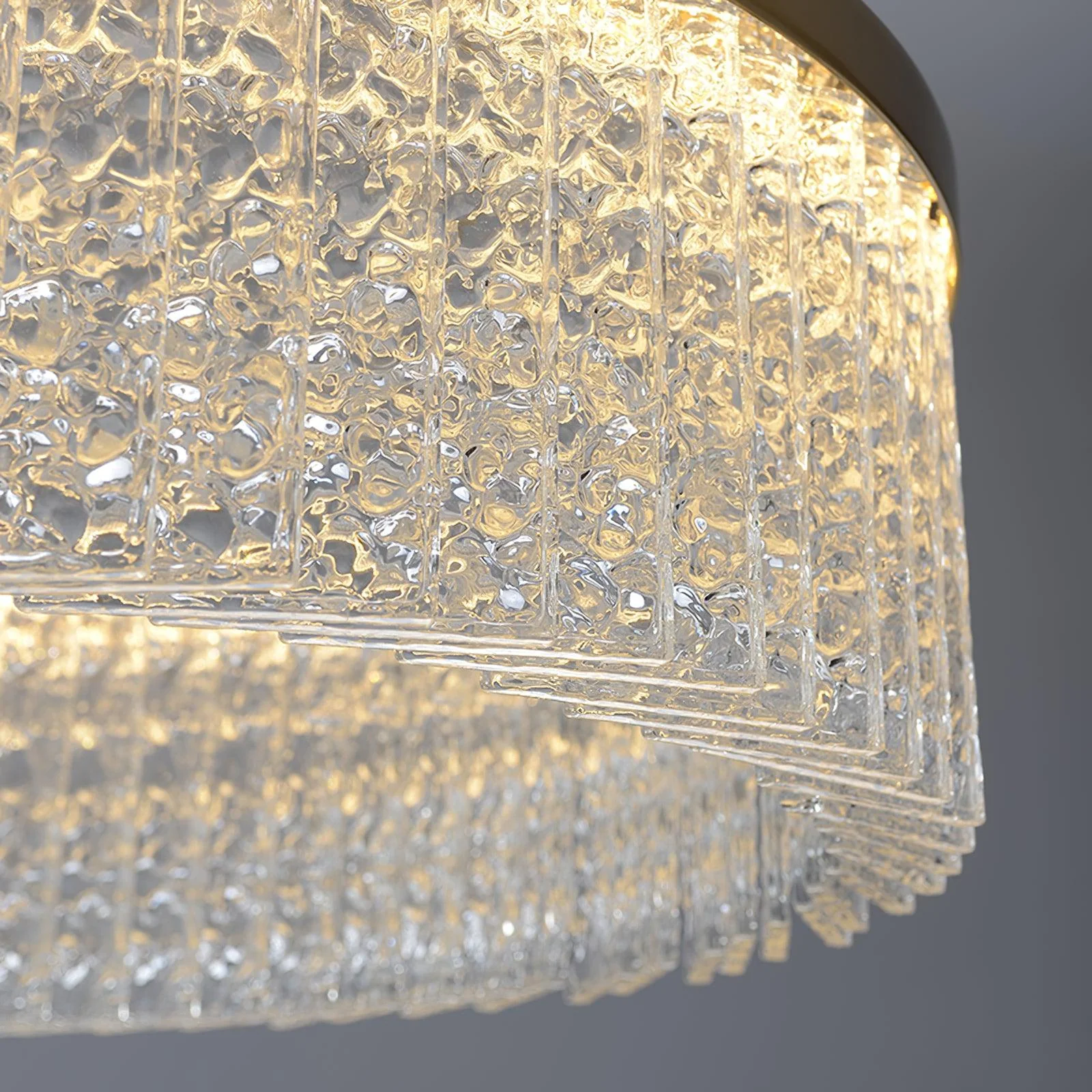 Lustra Chandelier Round Halo Crystal - Image 7