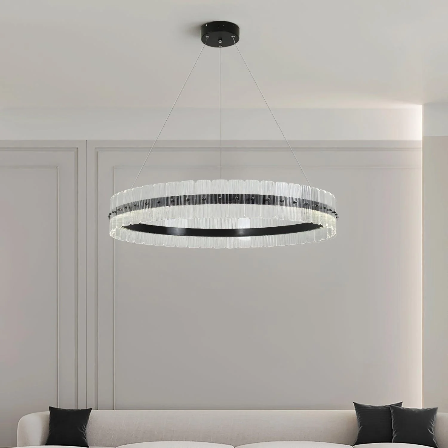 Lustra Chandelier Saturno LED with Blocks - Image 2