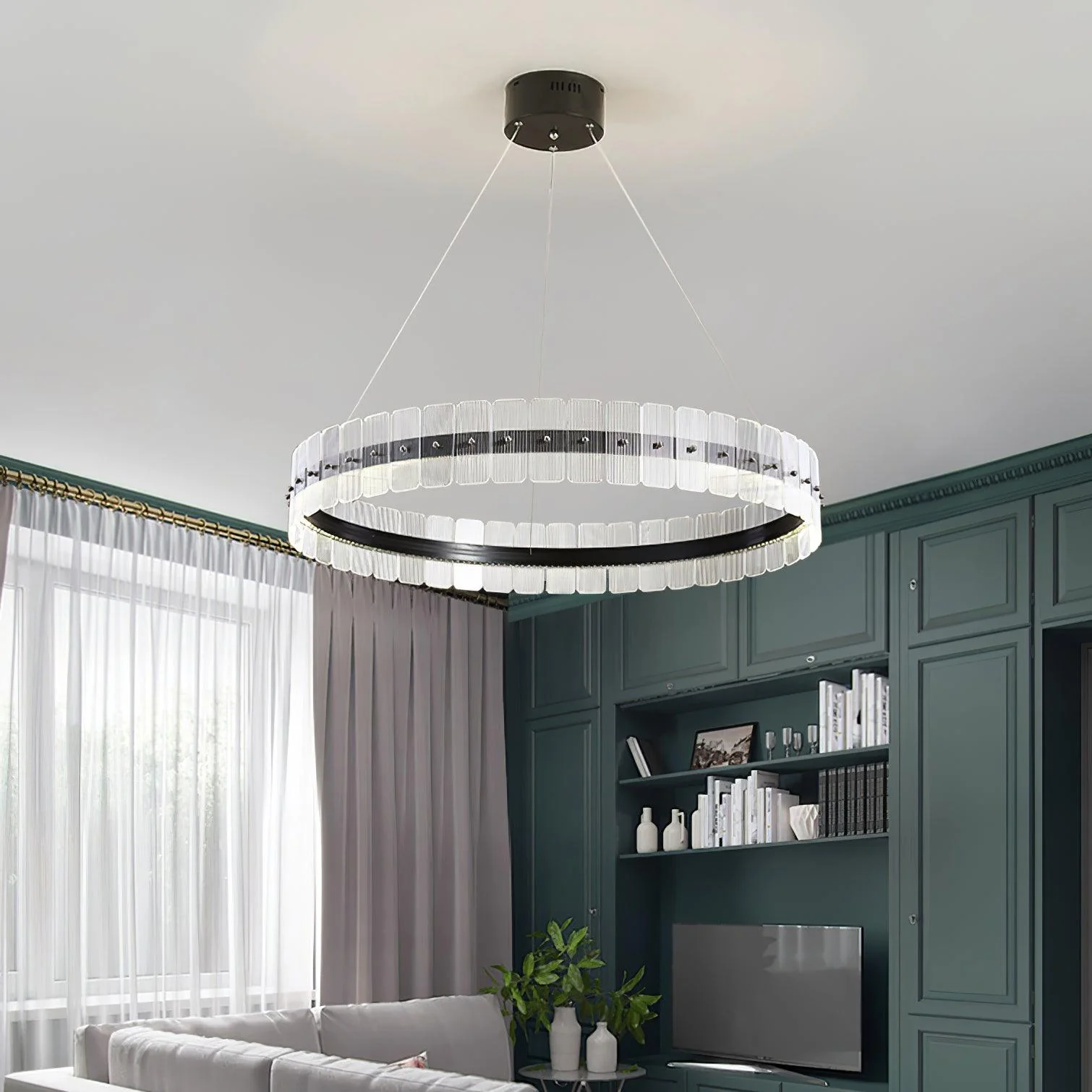 Lustra Chandelier Saturno LED with Blocks - Image 21