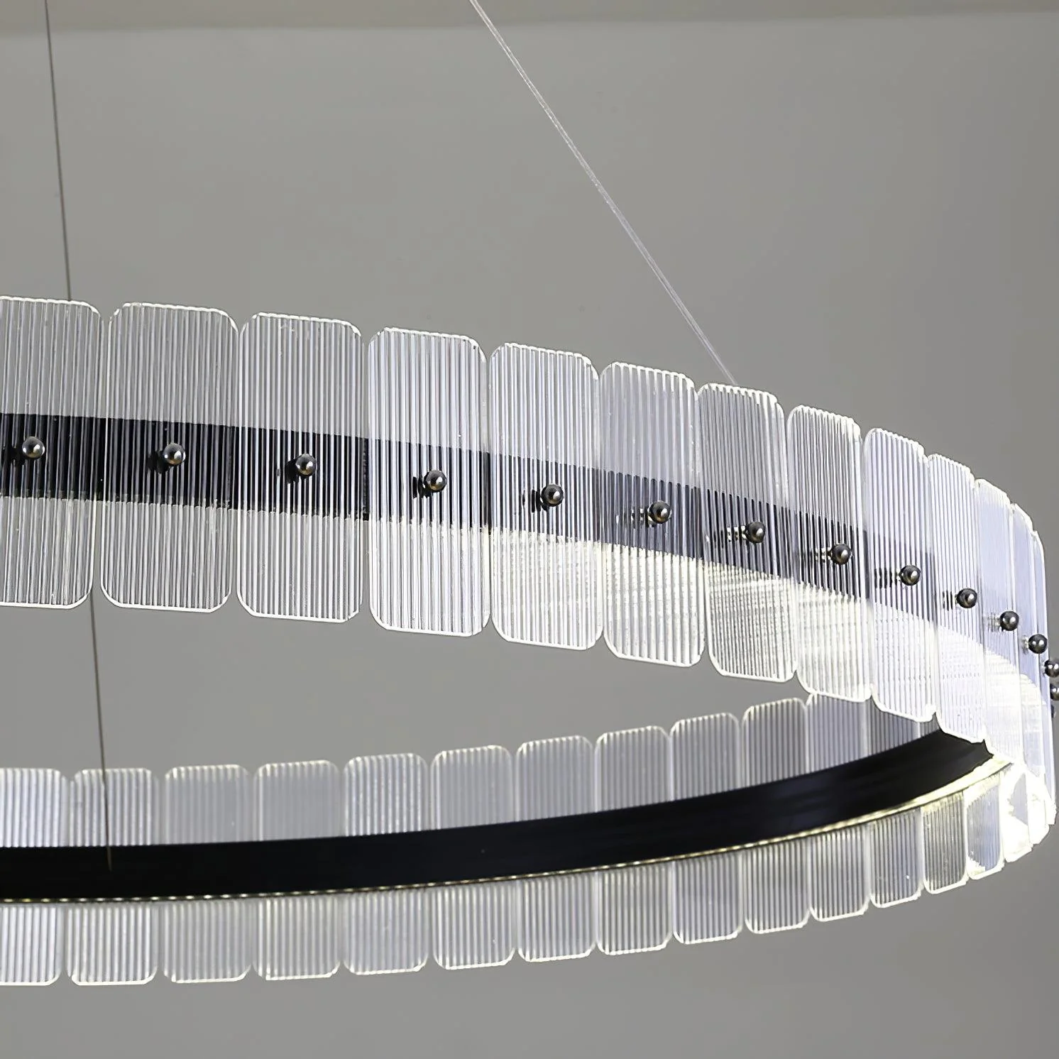 Lustra Chandelier Saturno LED with Blocks - Image 5