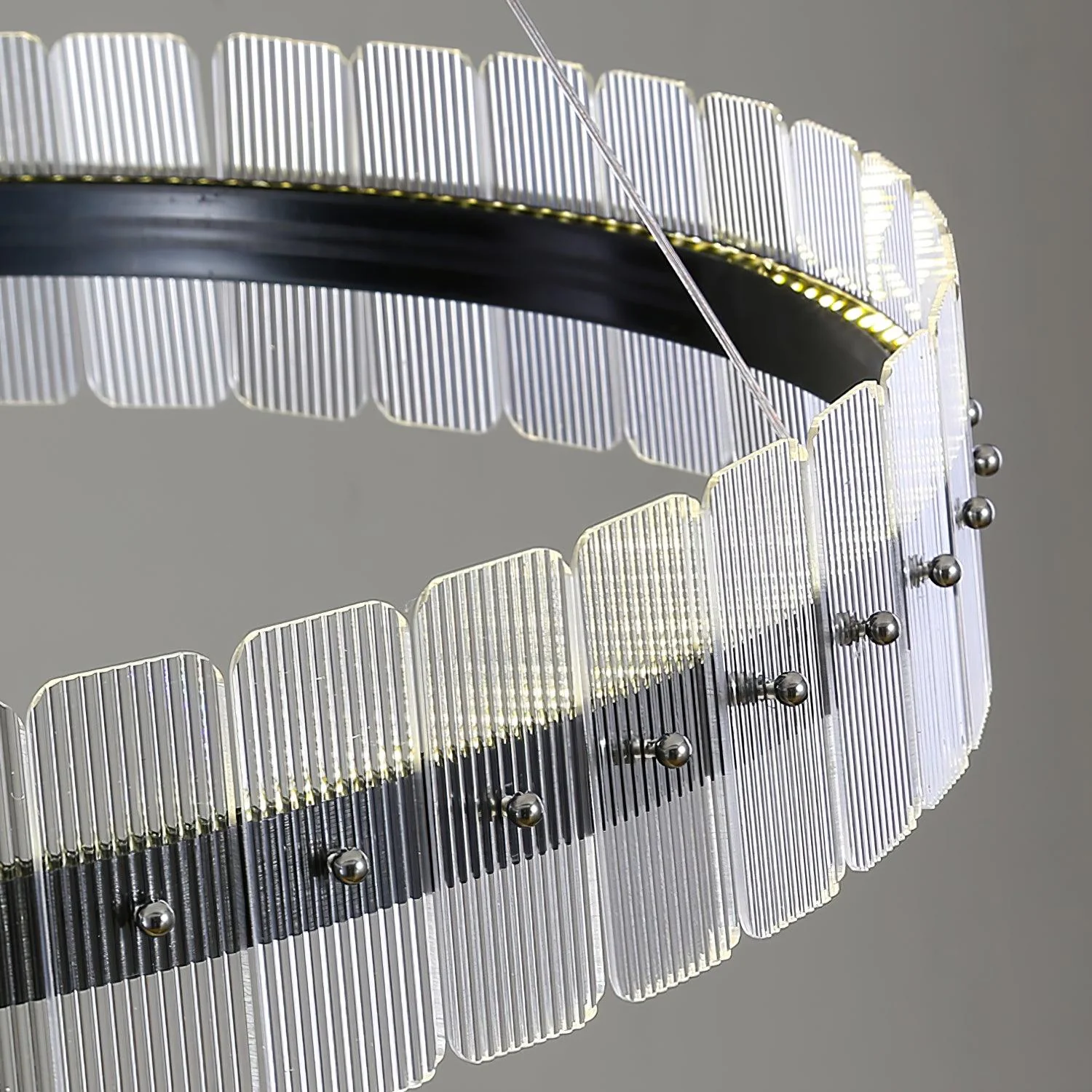 Lustra Chandelier Saturno LED with Blocks - Image 6