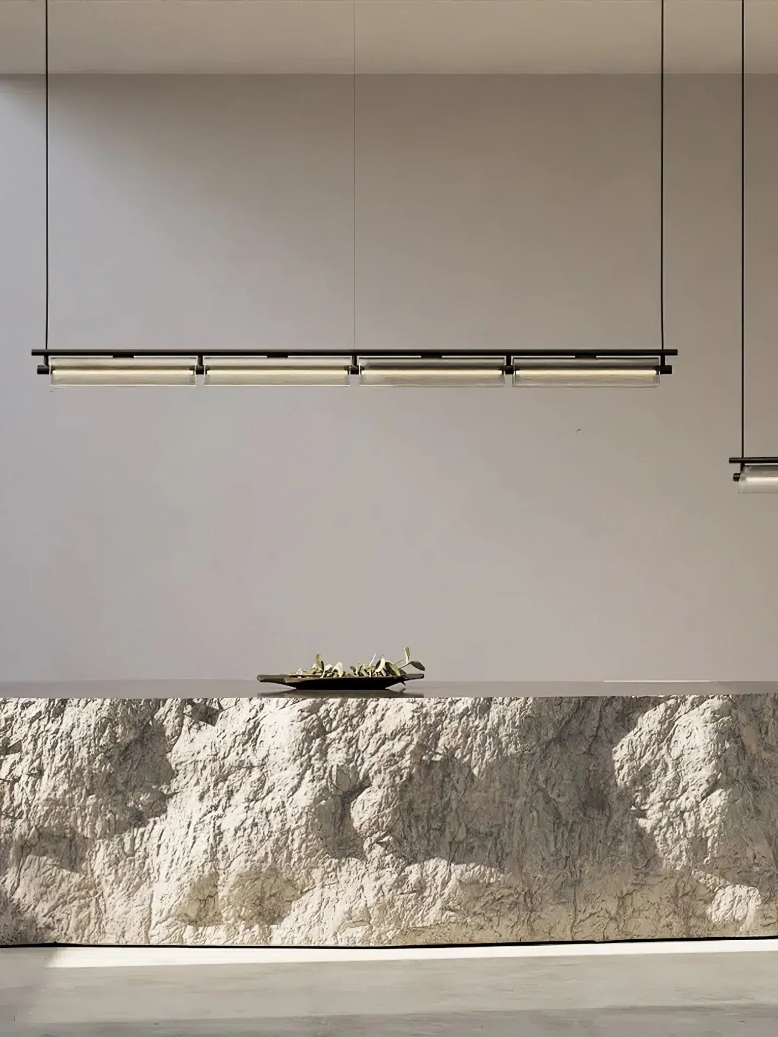 Lustra Chandelier Smoky Glass Modern - Image 15