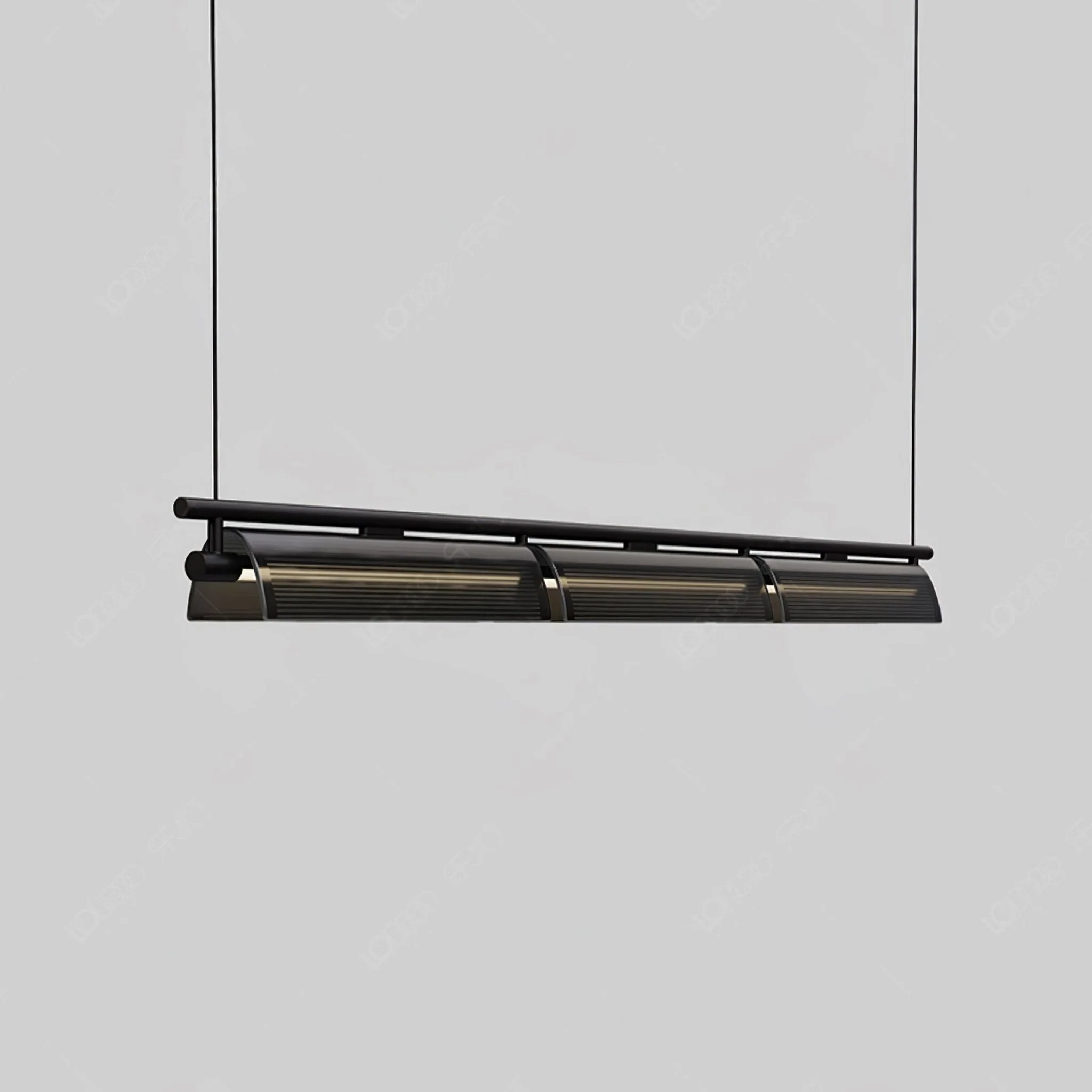 Lustra Chandelier Smoky Glass Modern - Image 18