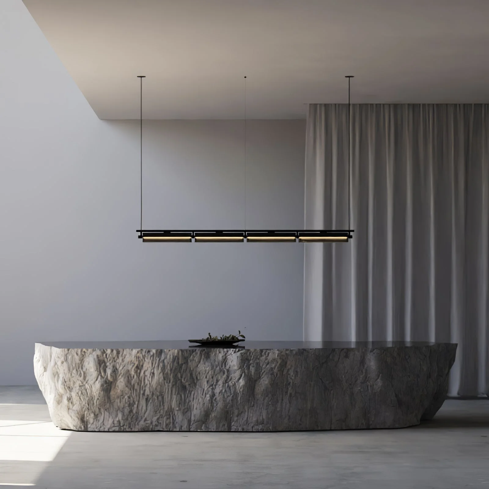 Lustra Chandelier Smoky Glass Modern - Image 19